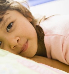 Child in Pink Shirt