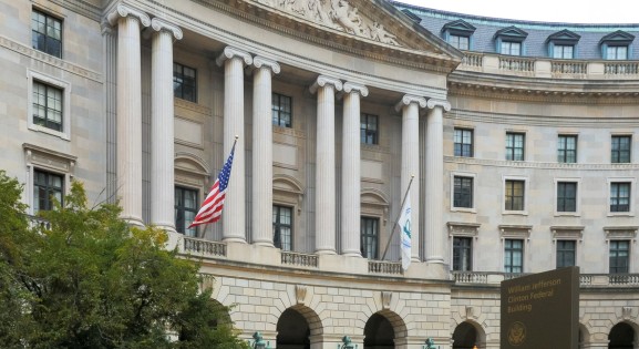 Unites States Environmental Protection Agency Building in Washington DC