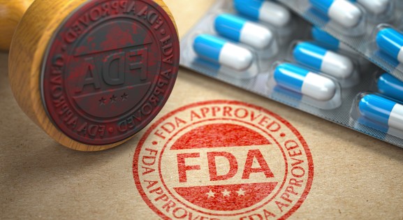 FDA Approved Stamp with OTC Medicines